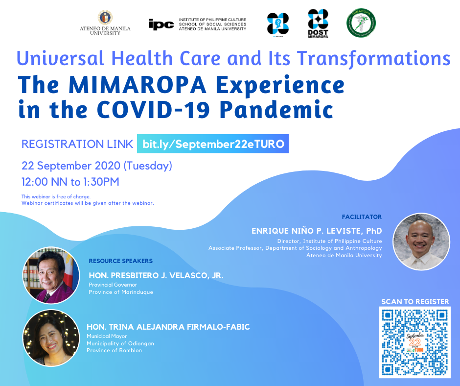 UHC and Its Transformations: The MIMAROPA Experience in the COVID-19 Pandemic