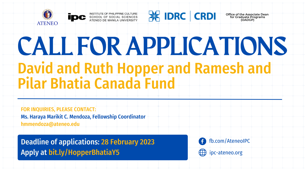 IDRC Call for Applications – Fifth Cohort!