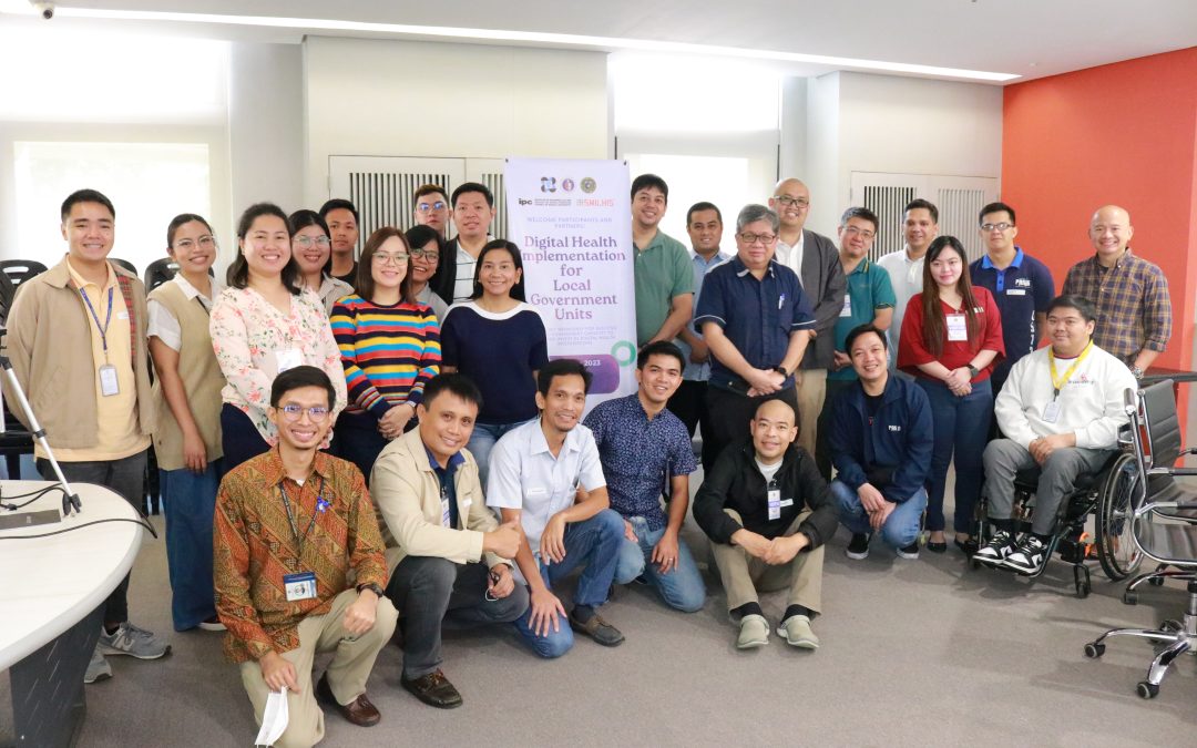 IPC Hosted the Digital Health for LGUs Workshop last 23-24 November 2023