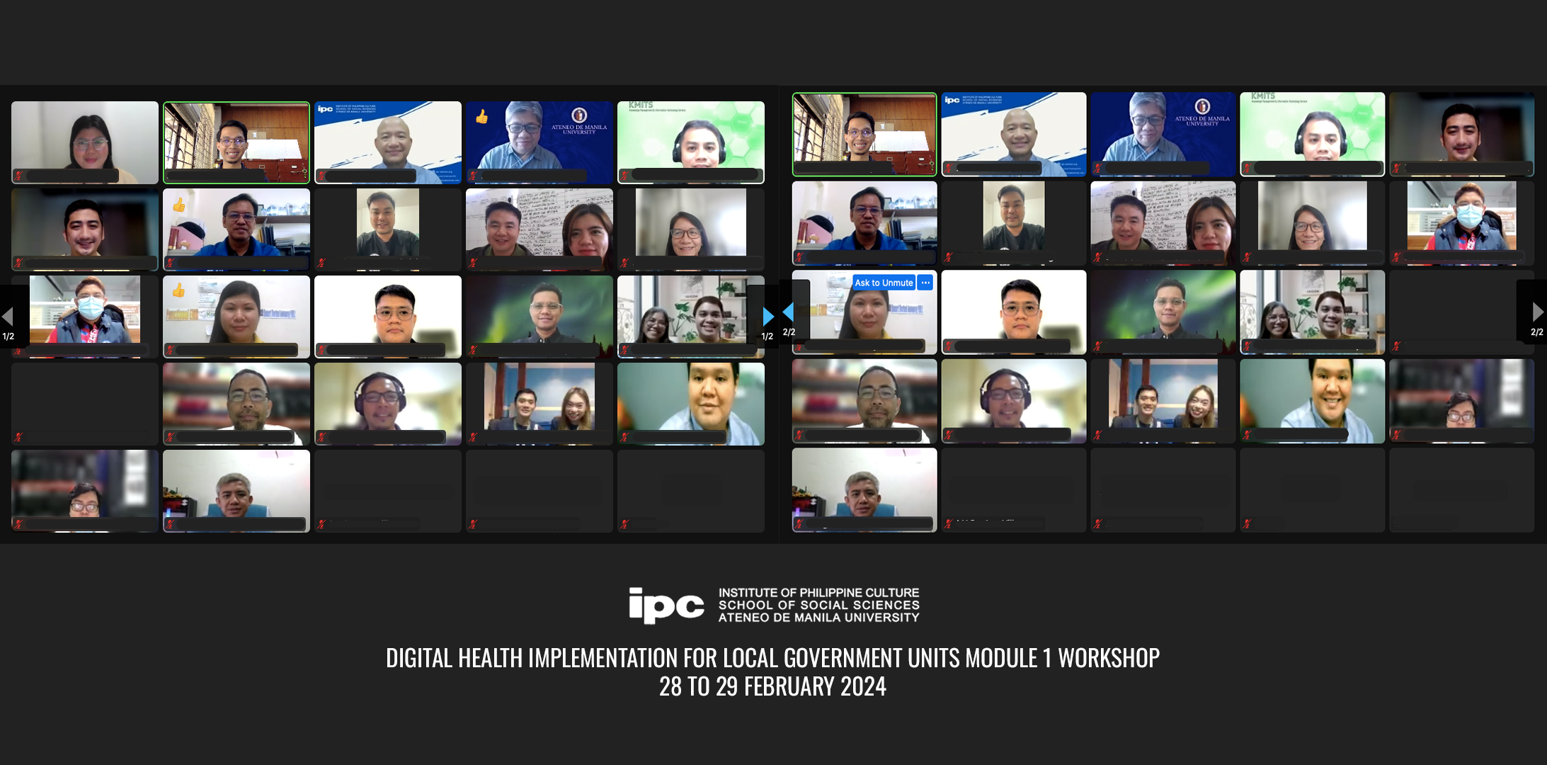IPC-SOSS Spearheads Module 1 of the Digital Health Implementation for Local Government Units Course
